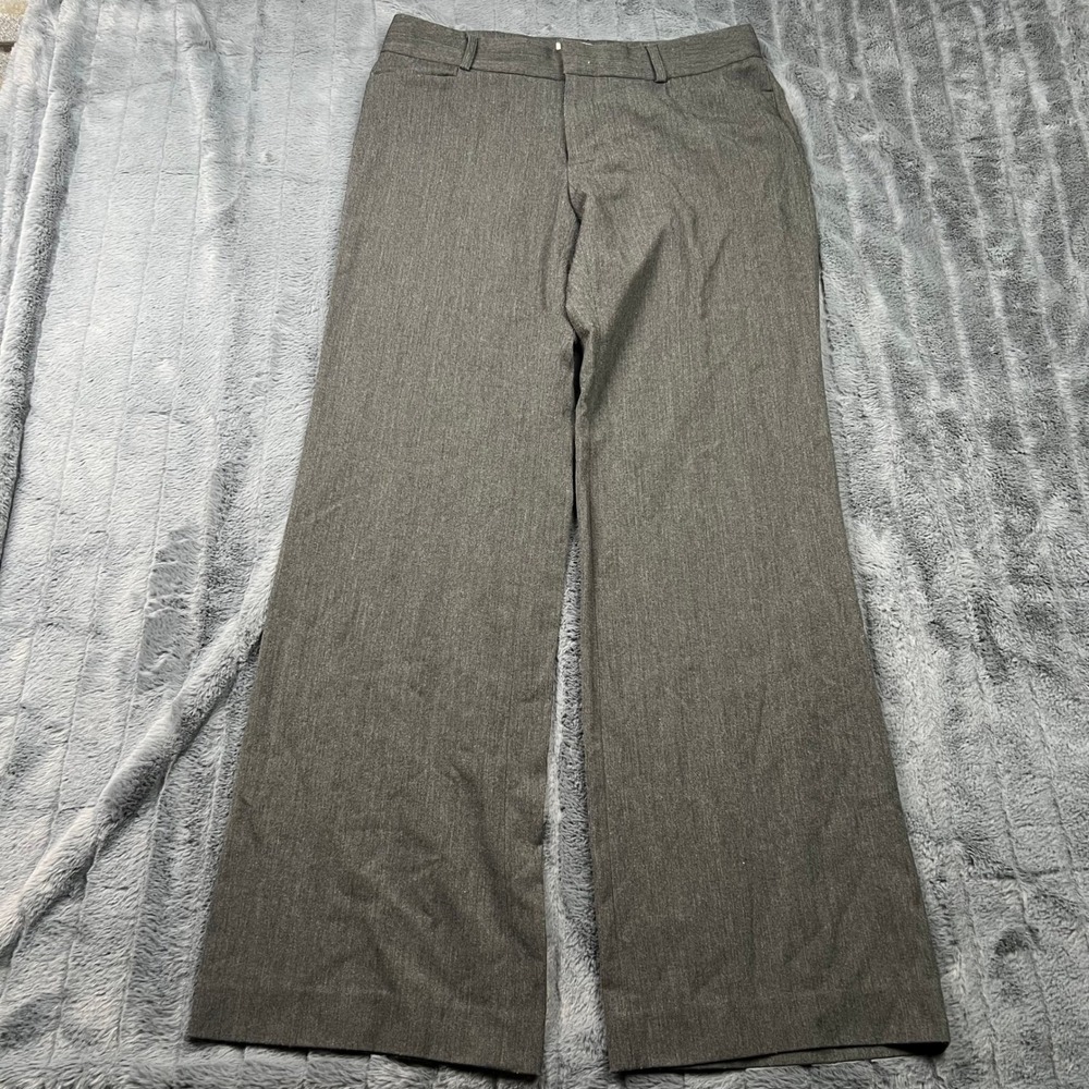 Michael Kors Gray Wide Leg Dress Pants Womens Size 8 Professional Trousers